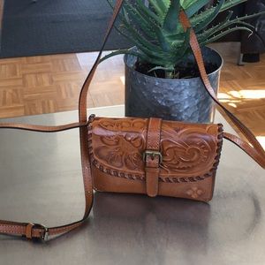 Patricia Nash / Tooled Leather / Crossbody/NWOT/